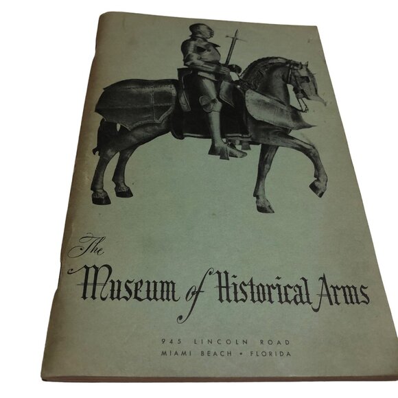 Vintage "The Museum Of Historical Arms" Booklet Miami Beach FL Ephemera Antique - Picture 2 of 16
